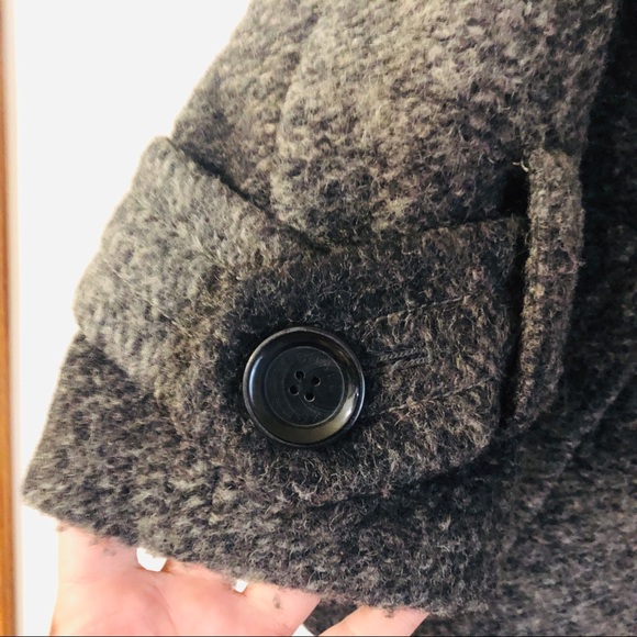 Michael Kors Wool-Blend Pea Coat - Picture 2 of 7